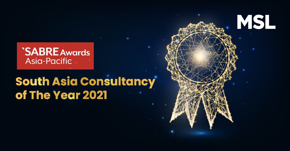 Thrilled to announce that <a href="/MSLGROUP_India/">MSL India</a> has been named the South Asia Consultancy of the Year 2021 at the SABRE Awards Asia-Pacific. Congratulations to our colleagues in India and what a proud moment for all of us across the globe. #MSLProud #InfluenceImpact