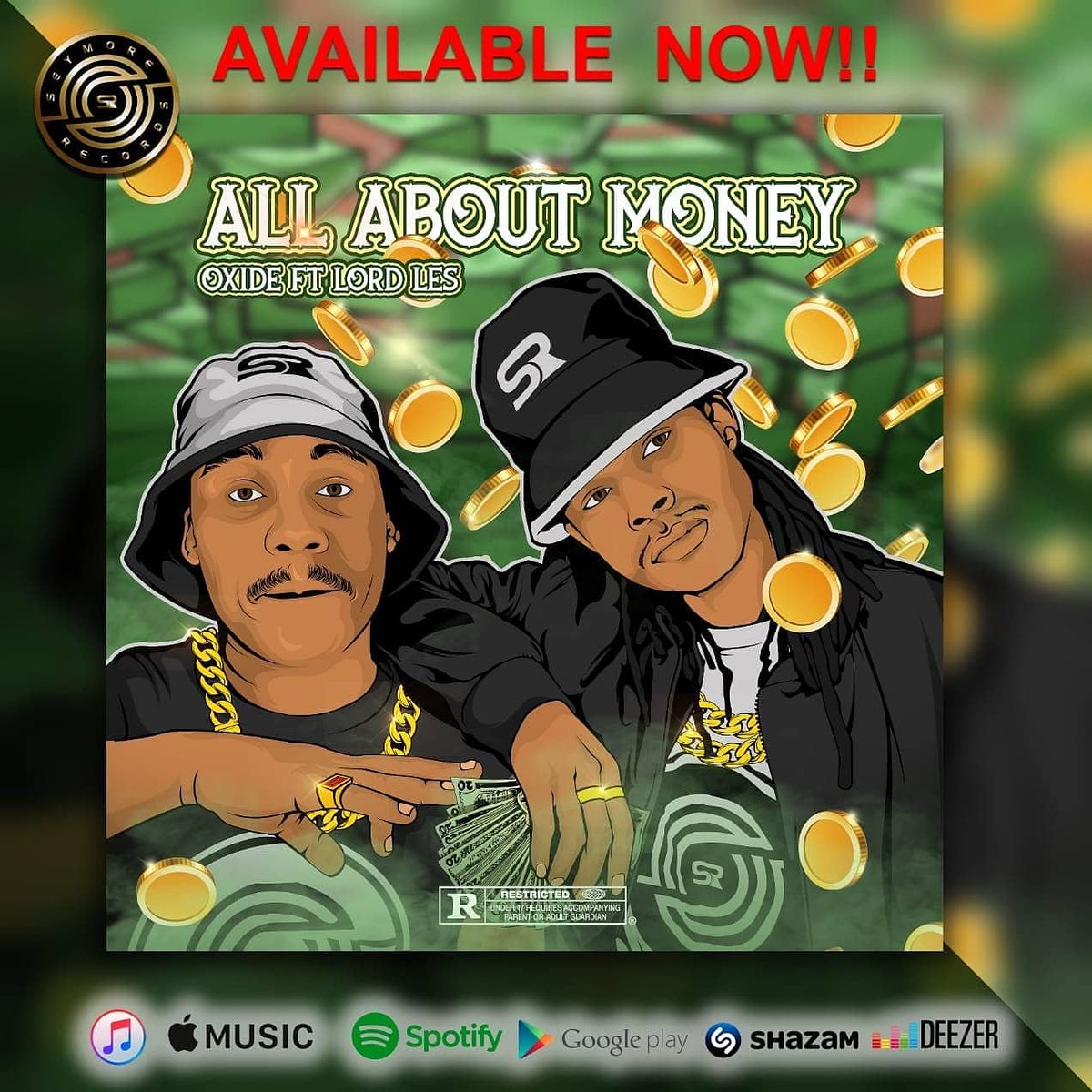 RecordsSeymore's tweet photo. All About Money🤑 Available Now!!! 💿 Your love and support will be highly appreciated ❤️ @ac1don_chees3 @lord_les1 @spotifysa @applemusic 

Please see link on our Bio! 

#new #upcomingartist #upcomingrapper #sahiphop #hiphopculture #hiphop #trapmusic #trapbeats #hotmusic https://t.co/HvXjjJeDRN