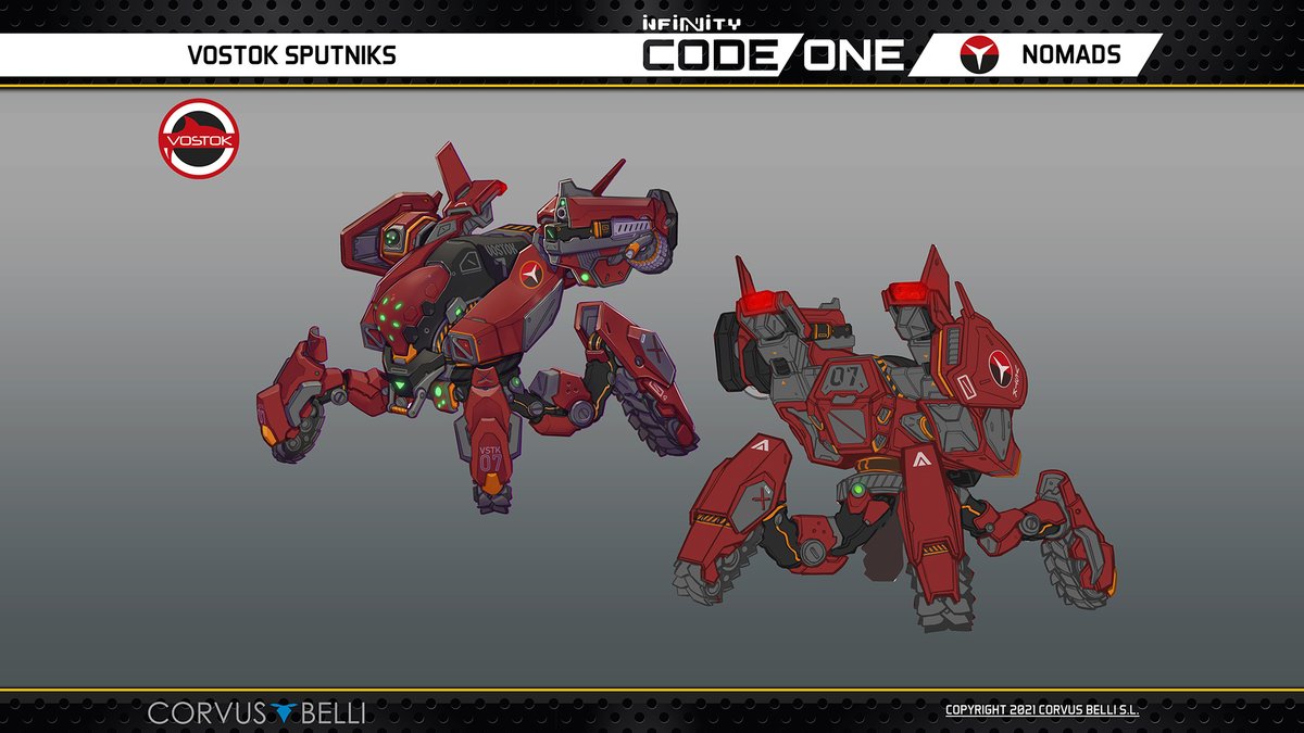 InfinityTheGame's tweet image. En el borde exterior del anillo Brisingamen, Kosmoflot de Ariadna y el Mando Jurisdiccional de Corregidor de Nómadas combaten para hacerse con el control y la explotación de un asteroide.

infinitytheuniverse.com/es/blog/beyond…
#operationcrimsonstone #infinitycodeone #teamnomads #teamariadna