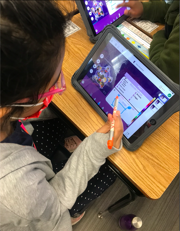 mspuente17's tweet photo. Today our @MSTMAGNET engineers explored bridges around the world with a @nearpod virtual field trip. Then they collaborated to discuss their plan on materials to build a successful bridge tomorrow! They loved using their @Logitech crayons to draw their bridge designs! https://t.co/w0QhnpPg1z