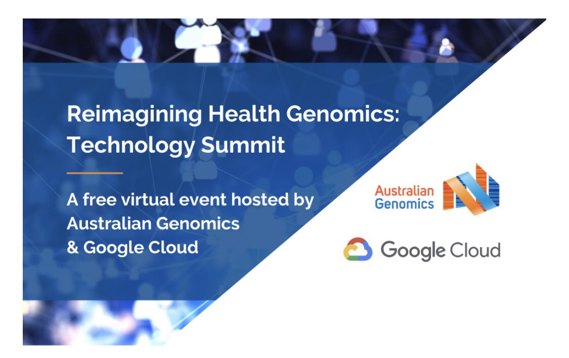 kerith_rae's tweet photo. Having the best time listening to leaders in the field of genomics and technology today at @AusGenomics and @googlecloud Tech Summit. #ReimaginingHealthGenomics #GenomicsTechSummit https://t.co/ECeNqKKCON