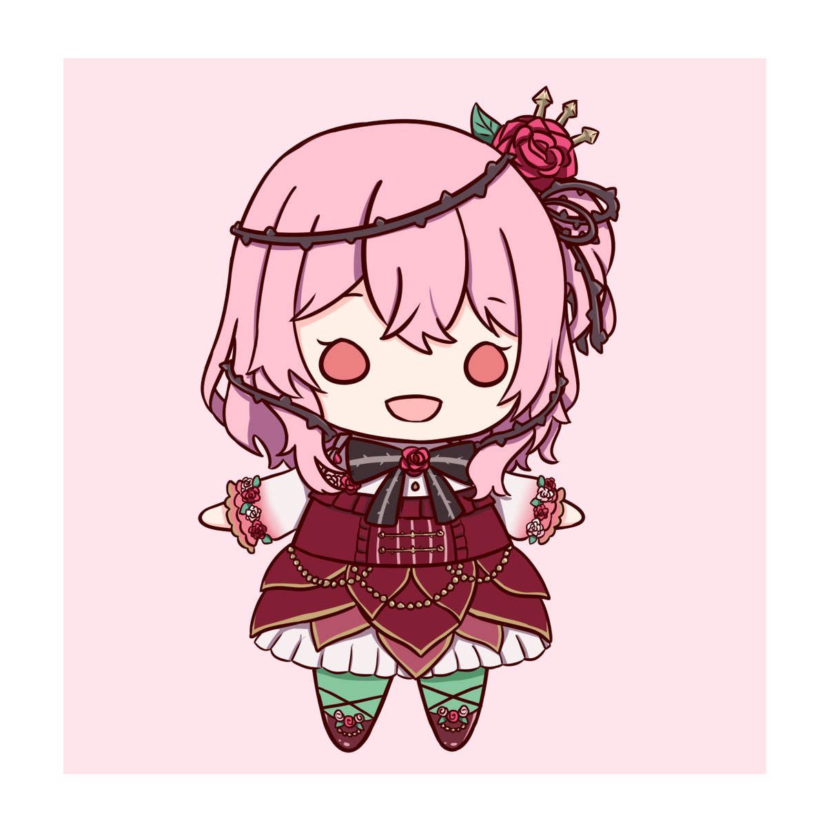 Rose Ryntz 「Happy Birthday to our precious rose, Ros」|rinrinz 🍮のイラスト