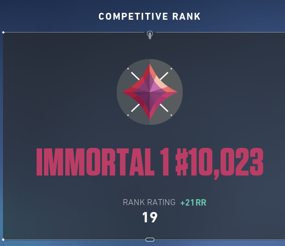 munkeymo's tweet image. I maybe the worst player to ever hit immortal, but I did it!