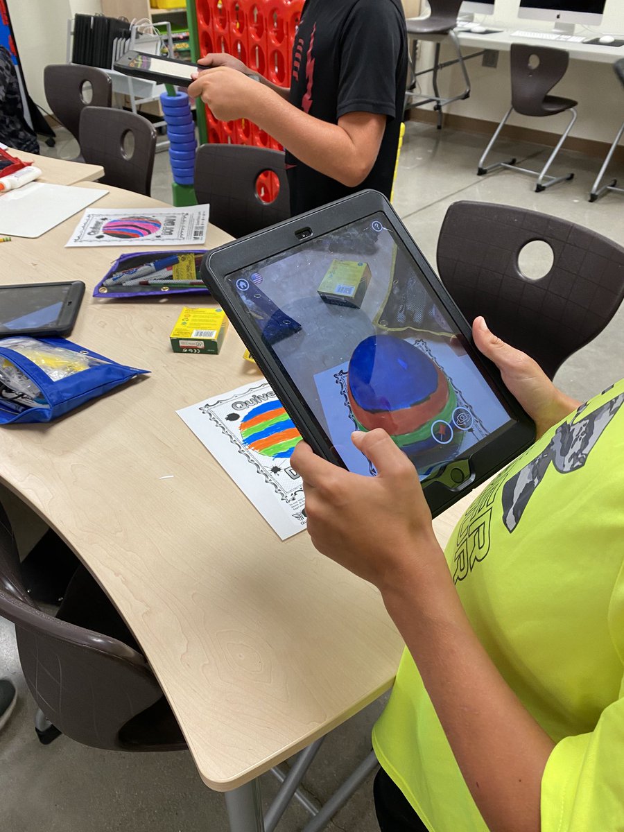 Carolyn Cornelison (@cjcornelison) on Twitter photo Creativity and technology! Back in our #MakerSpace with #DotDay <a href="/peterhreynolds/">Peter H. Reynolds</a> #sycamoreyr5 <a href="/quivervision/">QuiverVision</a> Creativity and technology! Back in our #MakerSpace with #DotDay <a href="/peterhreynolds/">Peter H. Reynolds</a> #sycamoreyr5 <a href="/quivervision/">QuiverVision</a>