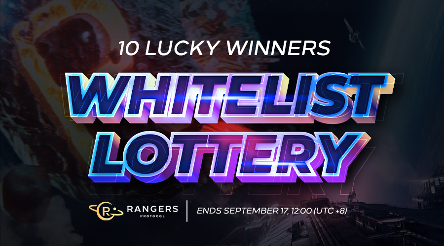 🥳 We announce the Lucky Lottery!💰

💥 Win #RangersProtocol Whitelist Spots!

⬇️Rules:⬇️
1. Follow @rangersprotocol
2. Like &amp; RT this post
3. Join TG: 
t.me/RangersProtocol &amp;
t.me/RangersProtoco…
4. Fill the form: 
forms.gle/aPTB69bCFvn8dA…

🤞 Cross fingers &amp; good luck!