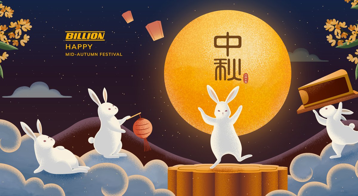 BillionGlobal's tweet photo. 🏮🥮*¨*Happy Moon Festival! 中秋節快樂*¨*🥮🏮 https://t.co/7KLlW68dxd