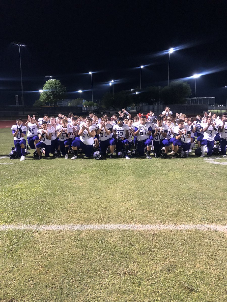 CoachTonyBorden's tweet photo. Battle of Surprise in the books. https://t.co/bLgjVWOZdh
