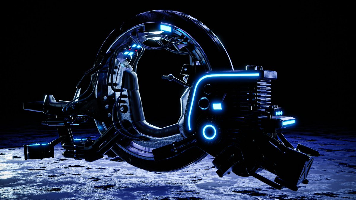 CGでバイクを作りました #blender #b3d #3DCG #GANTZ