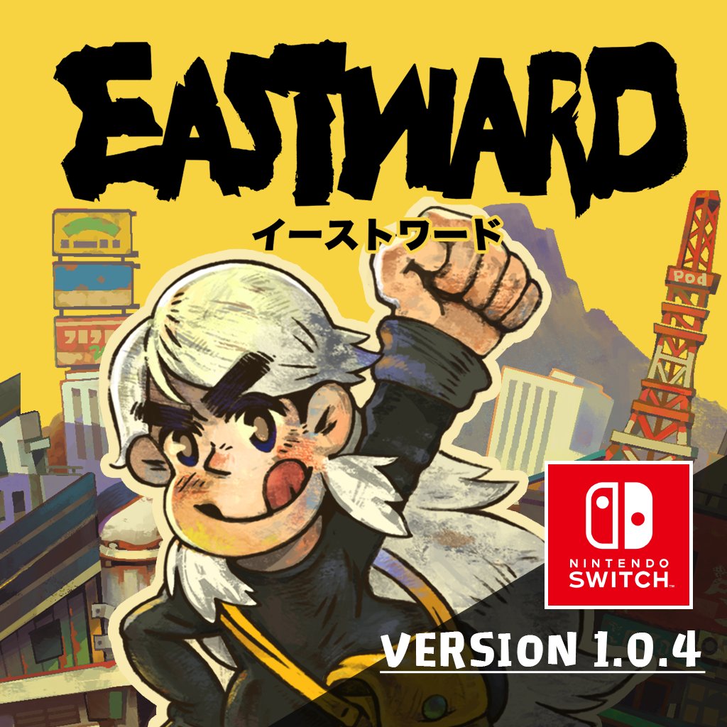 Eastward : welcome to Octopia! on X: Dear Switch players: For the best  experience, please update your copy of #Eastward to the latest version (  1.0.4 ) before playing. Thank you!  /