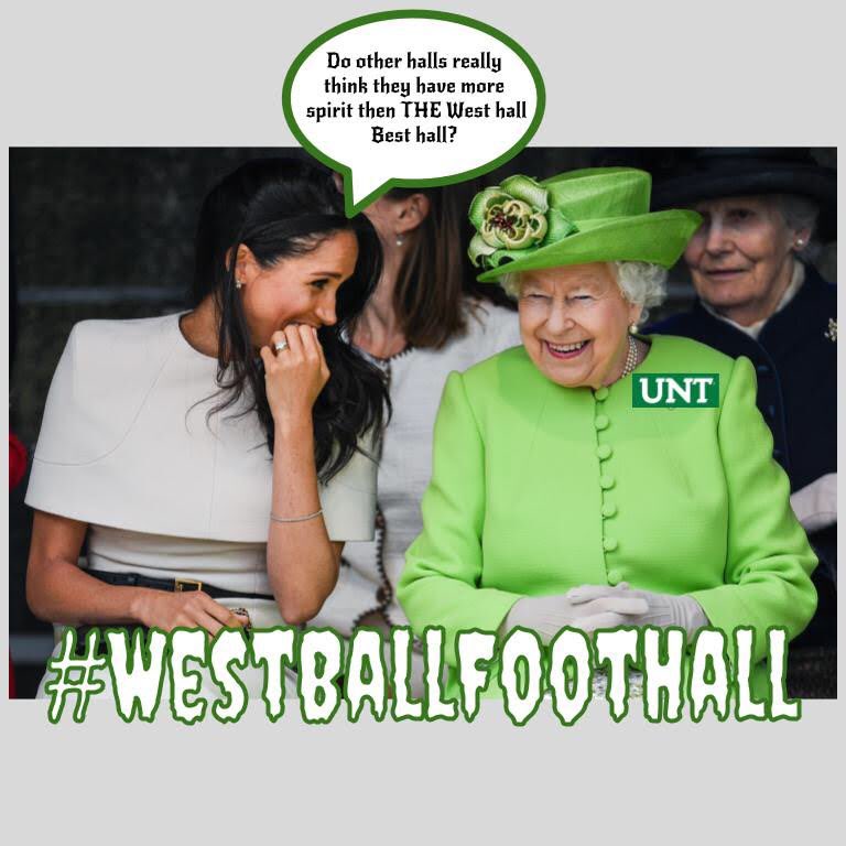 #WestBallFootHall These posters are getting pretty creative!