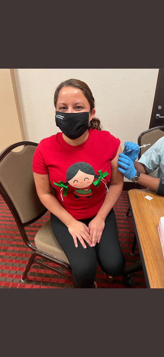 MargaritAlva7's tweet photo. Vaccinated😀 https://t.co/GsQ1JIR85G