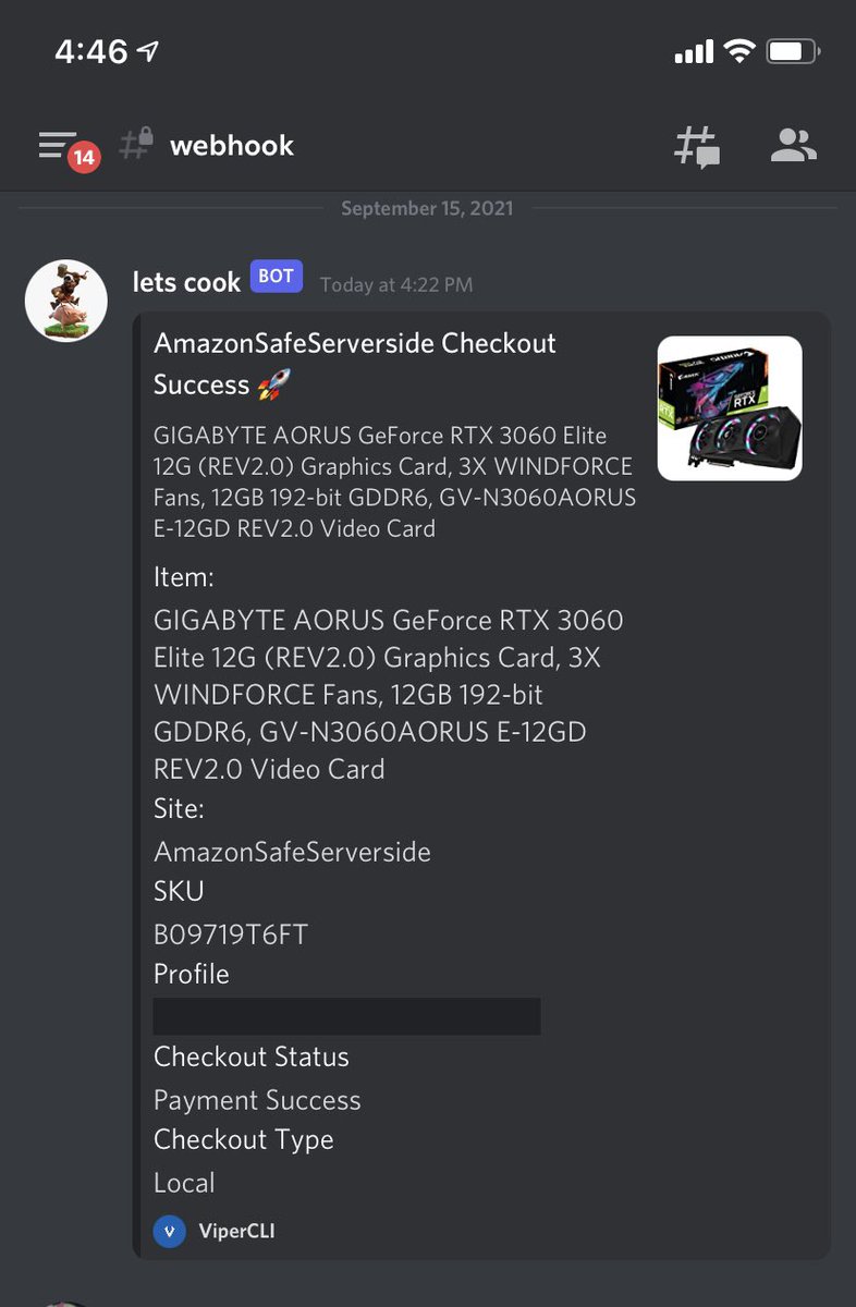 viper never lets me down, always cookin for me 🥰@ViperAIO_