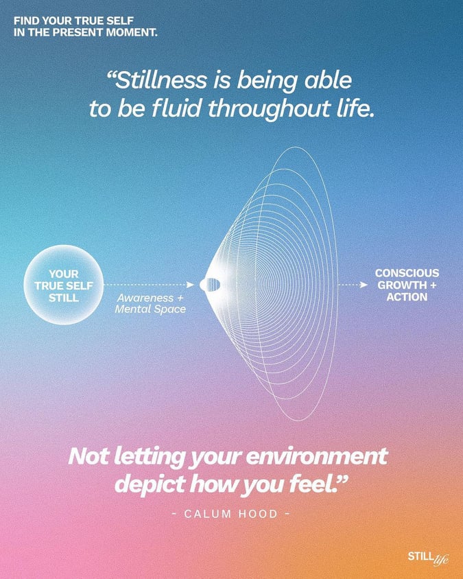 5SOSPHOfficial's tweet photo. ++ Read .still.life IG Post here:

"What does Stillness mean to you, @/calumhood? 

Swipe for the full answer 🌿🍃 Thank you again to Calum for the perspective on Stillness, wellness, and a state that can help us all connect with who we truly are.

#StillLife #GetStill" https://t.co/fOSfCnWnMy