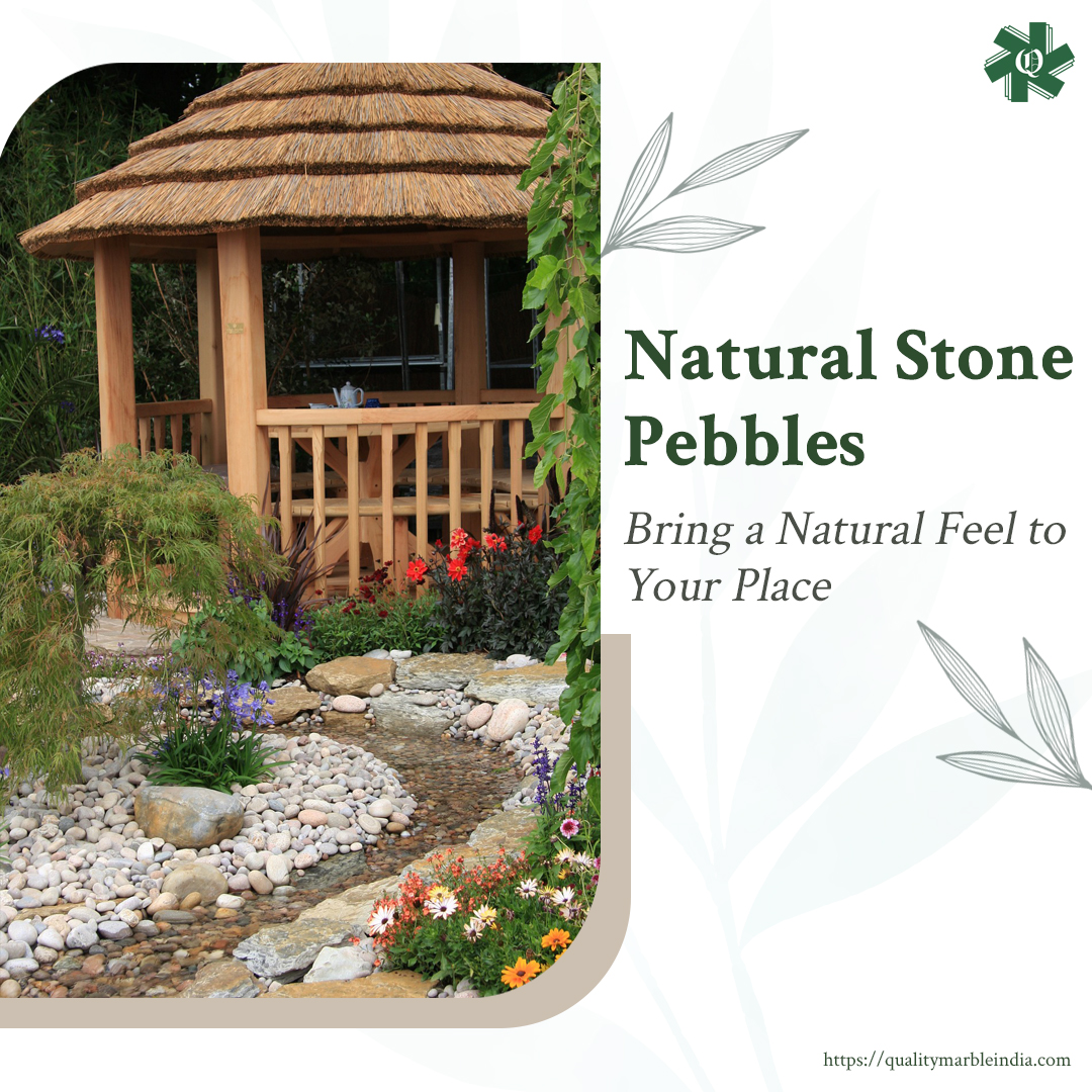 qmexportsindia's tweet photo. While bringing earthiness to the place, #pebbles also add a unique character to the #exteriors. They are the products that can add a #decorative accent to your space. Know more at - https://t.co/SoHeSHj6xv

#qualitymarble #pebblestone #outdoordecor #entryway #garden

@haseenaZaki https://t.co/u5VctNYwnt