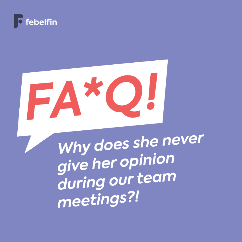 Febelfin's tweet photo. Diversity in a team only really pays off when the working culture is inclusive. ✔️So it's time to invest in #inclusion! You’ll soon learn more about how you can contribute. #InclusionInFinance https://t.co/h24WlnMBe7