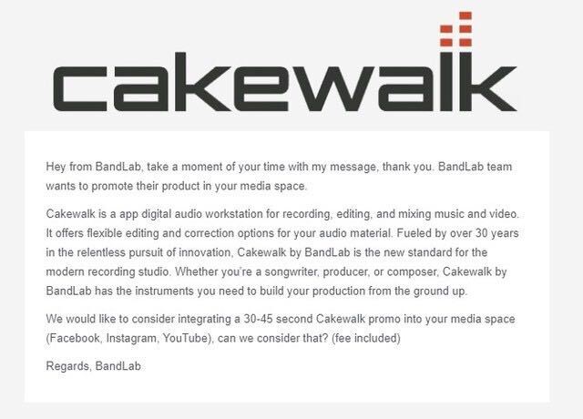 Cakewalk tweet media