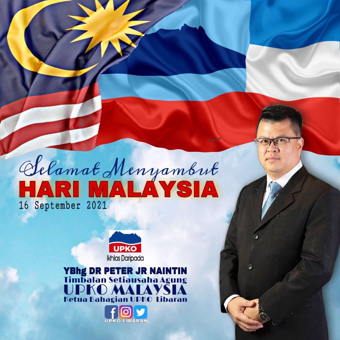UPKOLibaran's tweet photo. 16 September 2021|Kamis
Selamat menyambut Hari Malaysia 2021.
Semoga negara kita segera bebas daripada wabak Covid-19 yang melanda negara. 
Malaysia Prihatin https://t.co/dik6TScTgQ