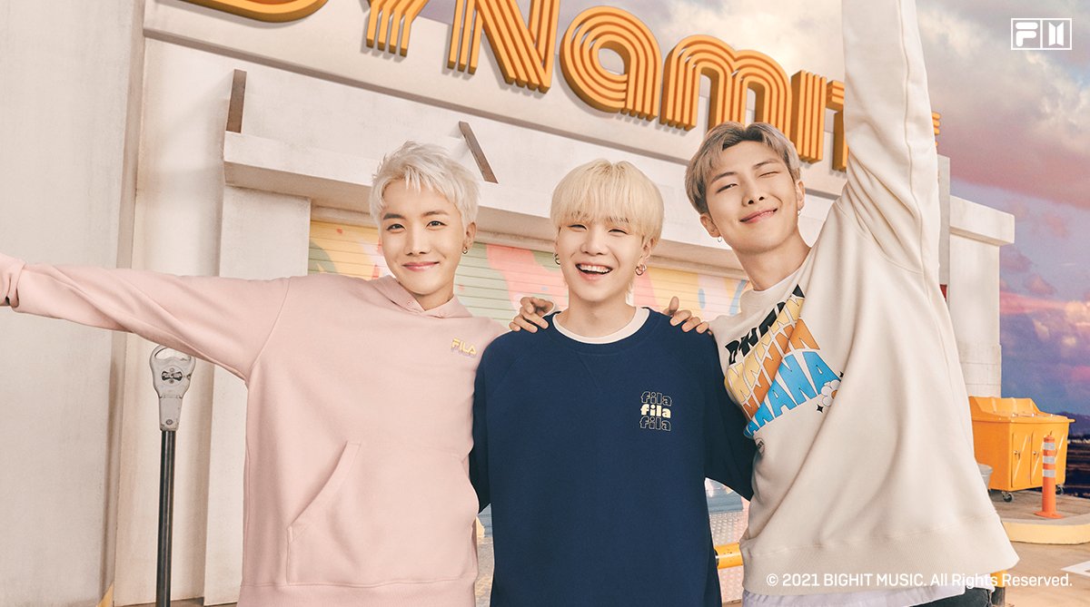 FILA - fila×dynamite ジミンモデルS FILA☓BTS】