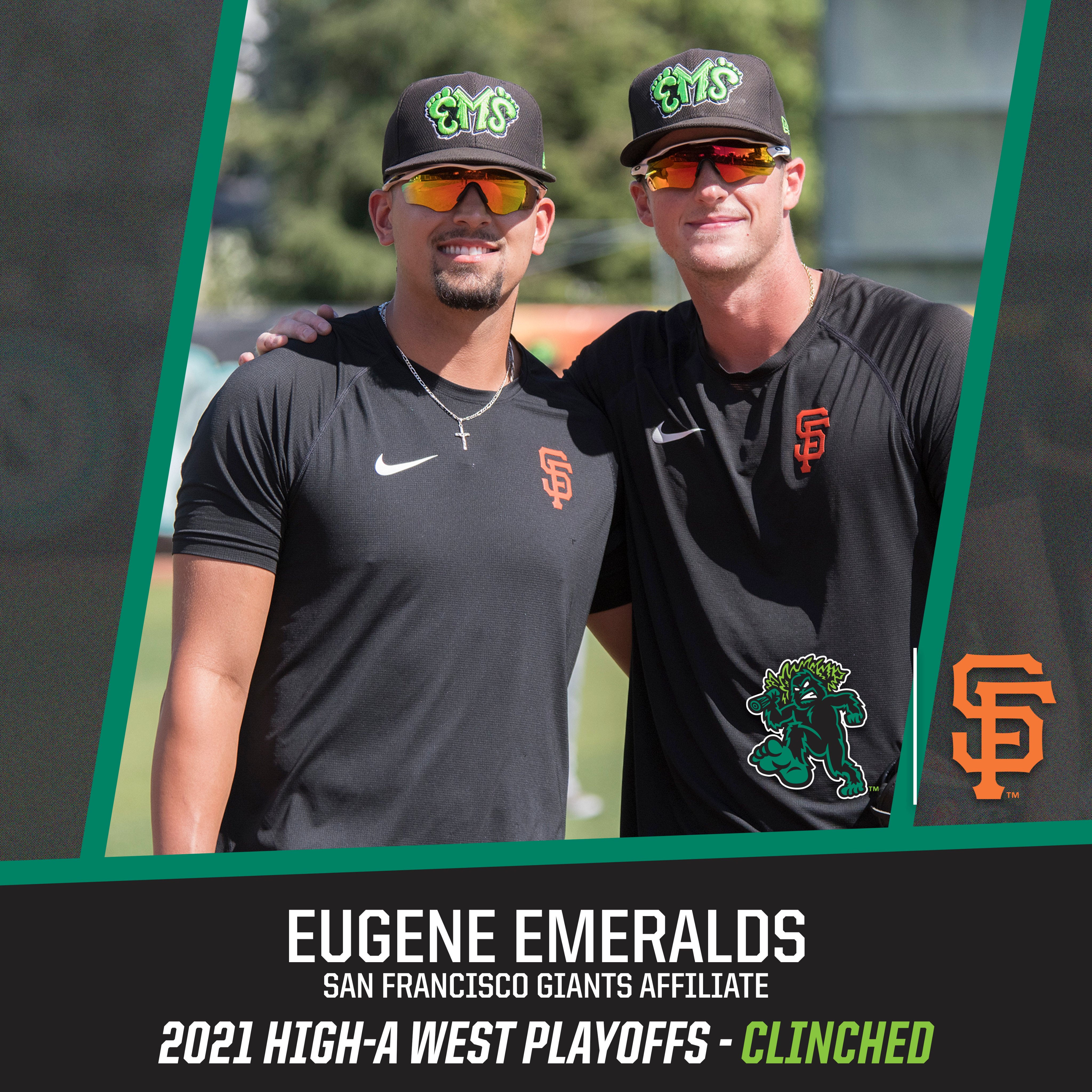 Minor League Baseball on X: The Eugene Emeralds have punched their ticket  to the High-A West playoffs!  / X