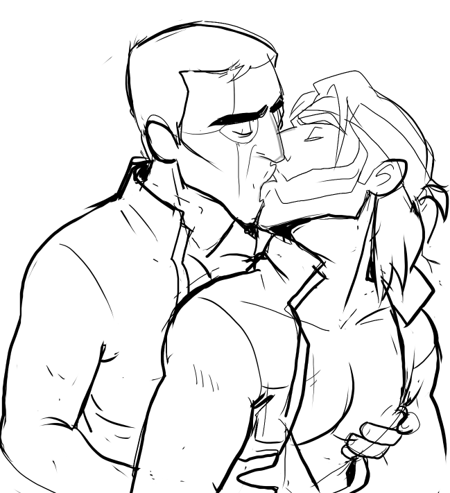 MilkyTatiana's tweet photo. Minha mãe gostou desse sketch então vou postar isso ❤️🏳️🌈 #crosshunter #daddies https://t.co/IQZ6VjCMWu