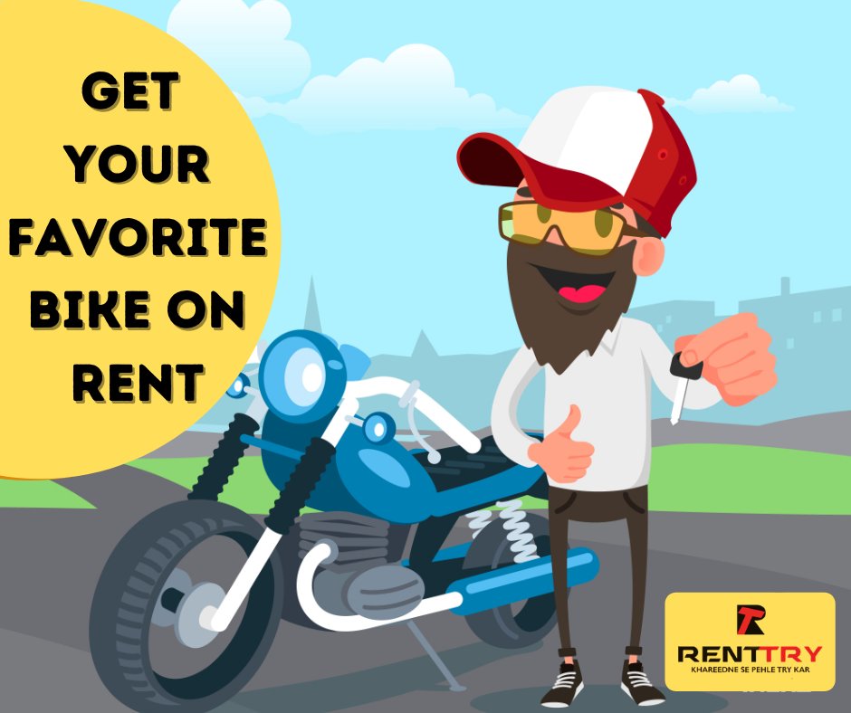 renttry's tweet photo. Won't be able to afford a #vehicles of your interest. Don't Worry! #RENTTRYHAINA . Get your #FavouriteBike on RENT
Want more updates then follow RENTTRY - Bikes on Rent!
Book your ride at https://t.co/TPRkxQAsFl / https://t.co/EkTXLNpSLt.
#RideWithStyle #renttry #avengers #bike https://t.co/CHjx9jebCq