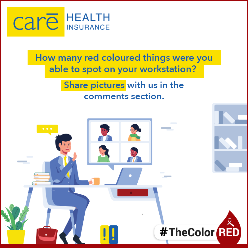 careinsuranceIN's tweet photo. Show us how many red colored things can you spot near you. Share with us your pictures in the comments section below.
#TheColorRed #SpotTheColor #LookAround #LookInside #HealthSecurity #CareHealthInsurance #QuickclaimSettlement https://t.co/tFLs1anyaw