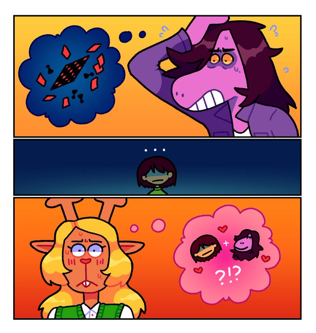 [#deltarune] God I cannot wait for chapter 2 