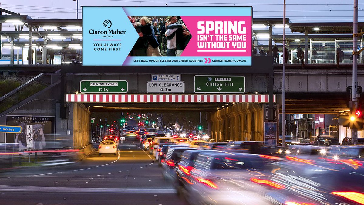 Big shout out to <a href="/cmaherracing/">Ciaron Maher Racing</a> - Superb!!

"Let's Roll Up Our Sleeves and Cheer Together"