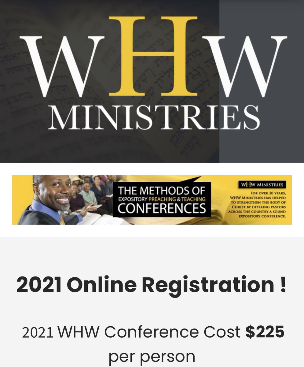 WHWMinistry's tweet photo. It’s happening October 4-8 in Los Angeles. Register today!!! https://t.co/Ovd8wNbEkc