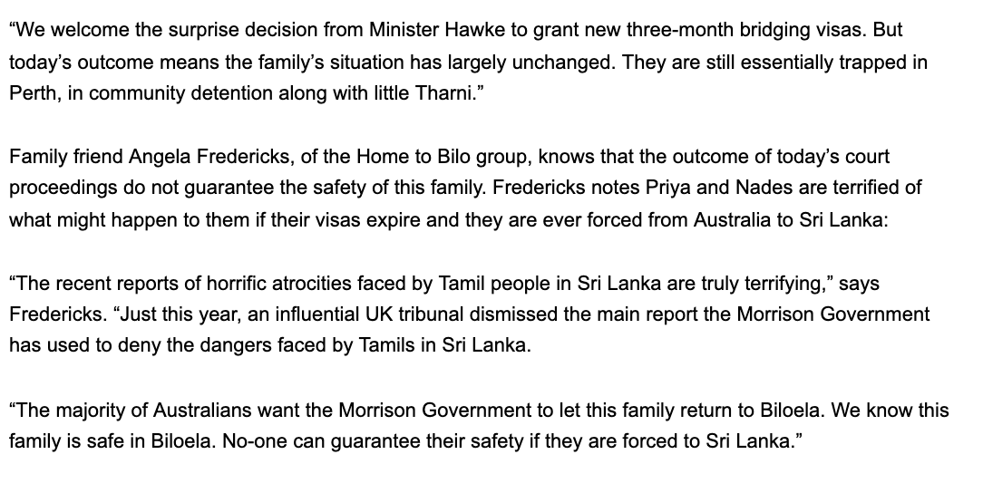 Hometobilo Breaking New Bridging Visas Offered To Hometobilo Family Members Today During Court Proceedings Lawyers Acting For The Morrison Government Relayed A Surprise Undertaking From The Immigration Min Who Has