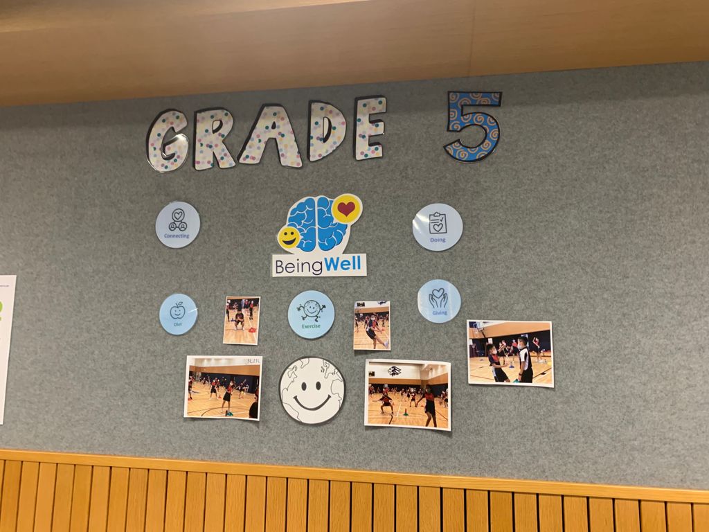 Grade 5 <a href="/StamfordHK/">Stamford American School Hong Kong</a> have implemented our #BeWell charter! HIIT &amp; dance workshops, food drives, having a balanced diet &amp; celebrating each other are just a few of the fantastic activities students have been up to! Come check out our growing display! #CognitaWay #StamfordHK