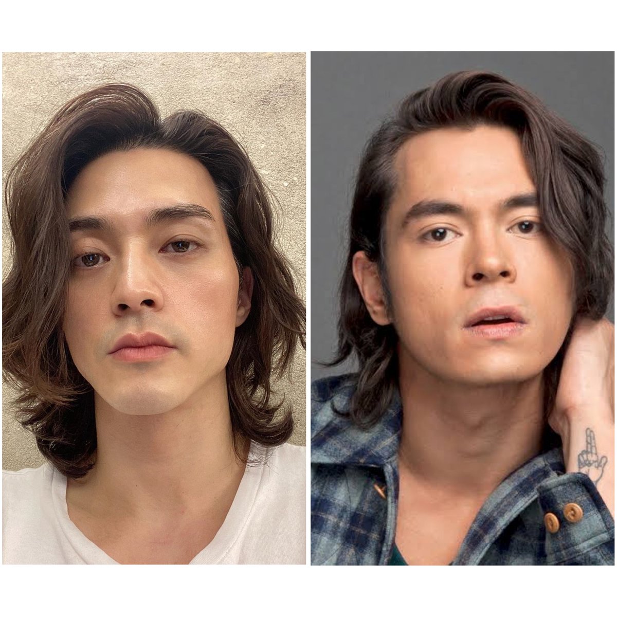 maLufaith25's tweet photo. Jake Cuenca for Baek Hee Sung!! Bagay sya with long hair and can give justice to the villain role!! #FlowerOfEvil #PinoyAdaptation https://t.co/CapN8gzR6H