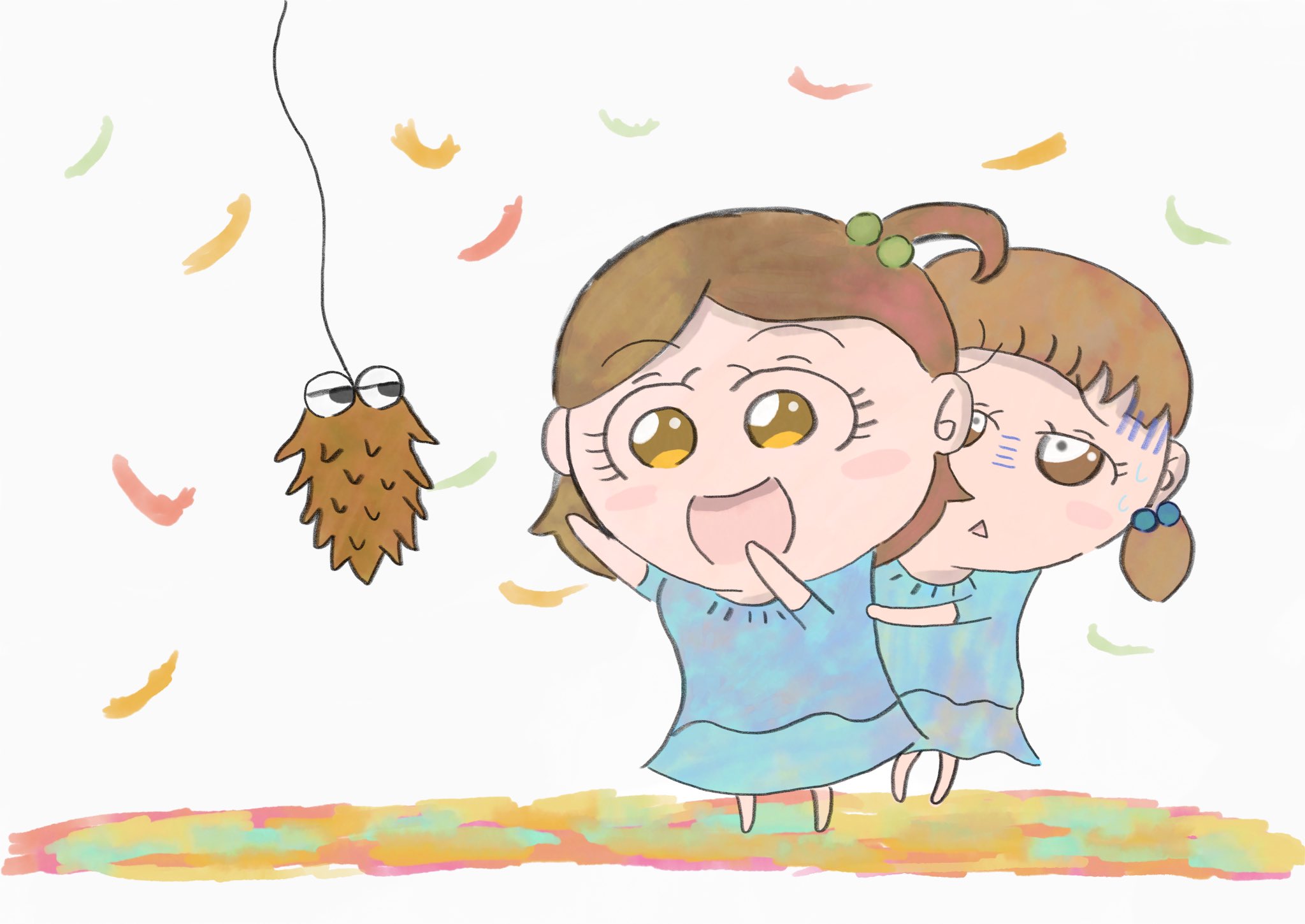توییتر Aki かわいい子供 動物イラスト描きます در توییتر 2日連続園児イラスト です いつも違う色彩にしようと思い 主線は鉛筆 その他は水彩画にしました 水彩画は肌色以外は複数の色を使いました