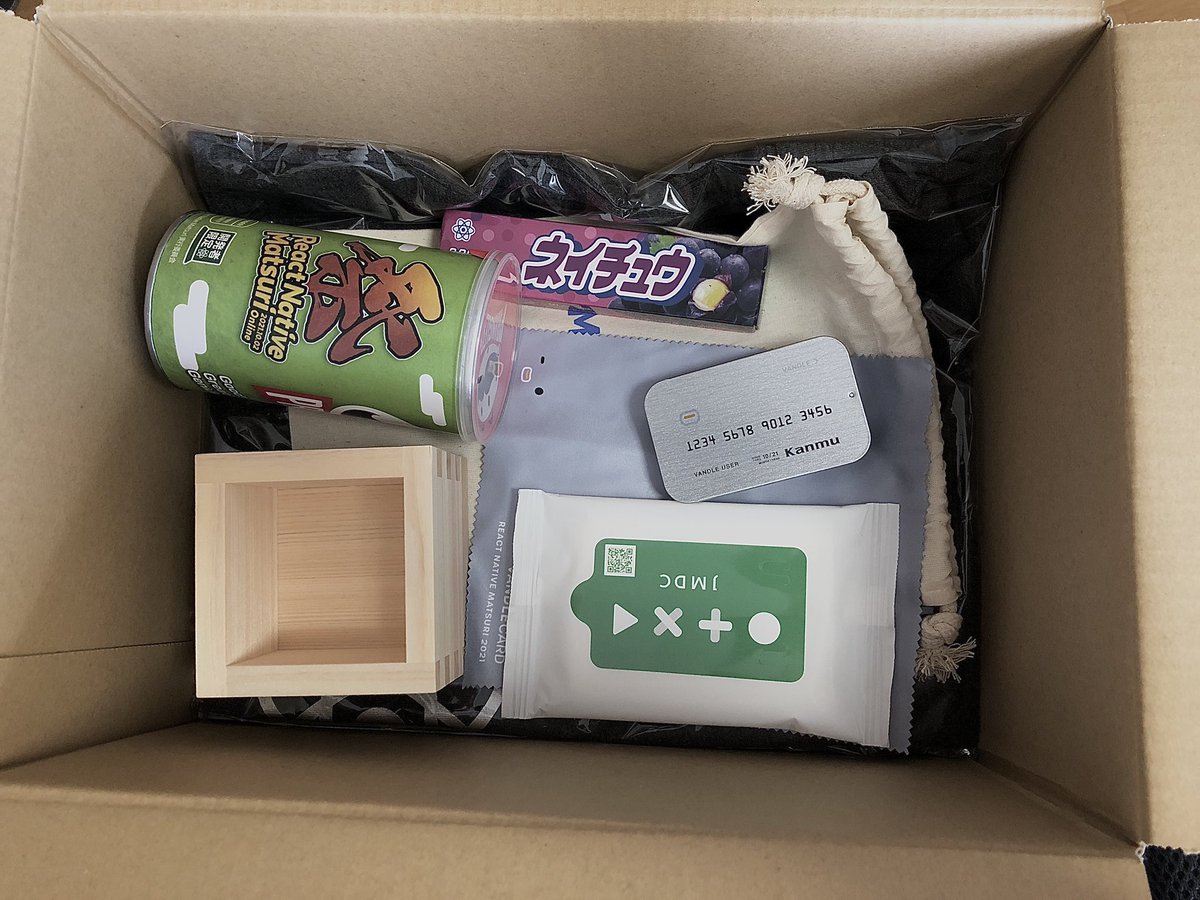 what_a_pon's tweet image. ノベルティーきちゃー
#ReactNativeJP