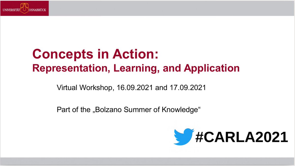 About 30 minutes left until we kick off our #CARLA2021 workshop on #concept research - looking forward to a great event! :-D conceptuccino.uni-osnabrueck.de/carla_workshop…