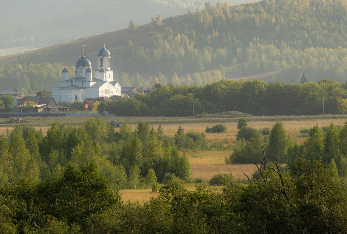 Свято-Вознесенский храм в селе Вознесенка Учалинского района