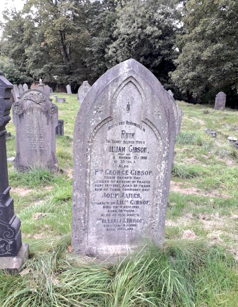 InscriptionsWw1's tweet photo. #RememberedHere
Private George Gibson
Killed in action 16 September 1917 #France
Aged 37
#CanadianInfantry
#ChurchRockCemetery #Nottingham
#WW1 #LestWeForget
Online records via https://t.co/9M46dp2syF https://t.co/USFZHLU531