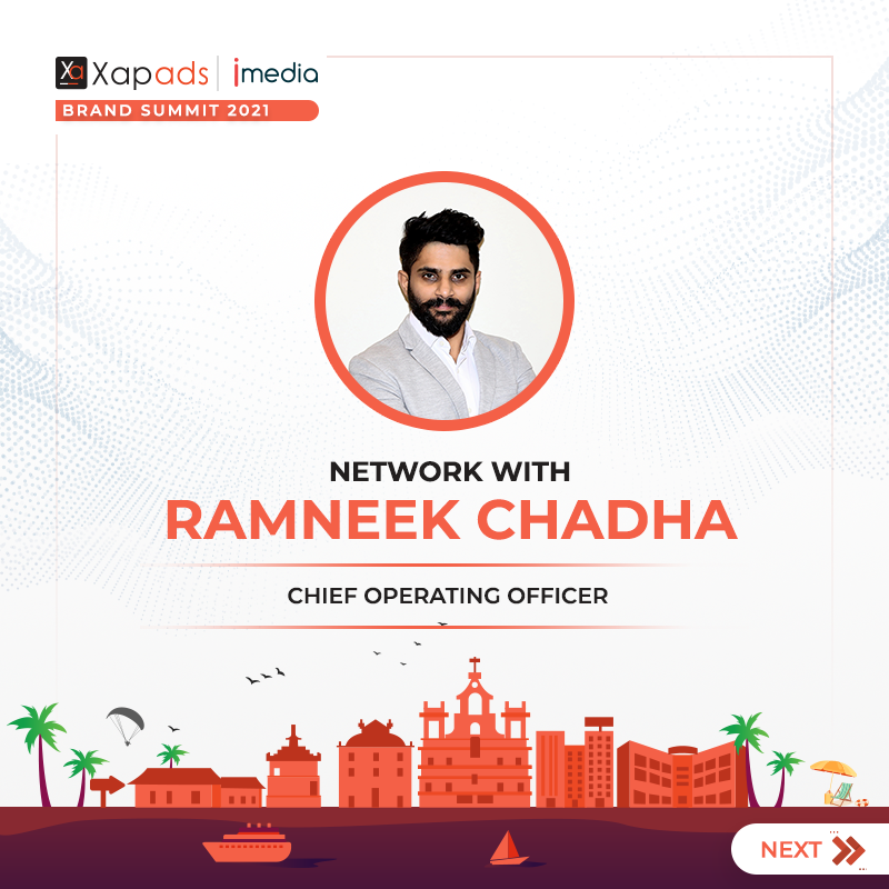 xapads's tweet photo. Come meet #TeamXapads at iMedia Brand Summit 2021 from 22-24 September at Alila Diwa, Goa.

#Xapads #AdTech #BrandSummit2021 #XapadsAtiMedia https://t.co/T3bSlbsH2R
