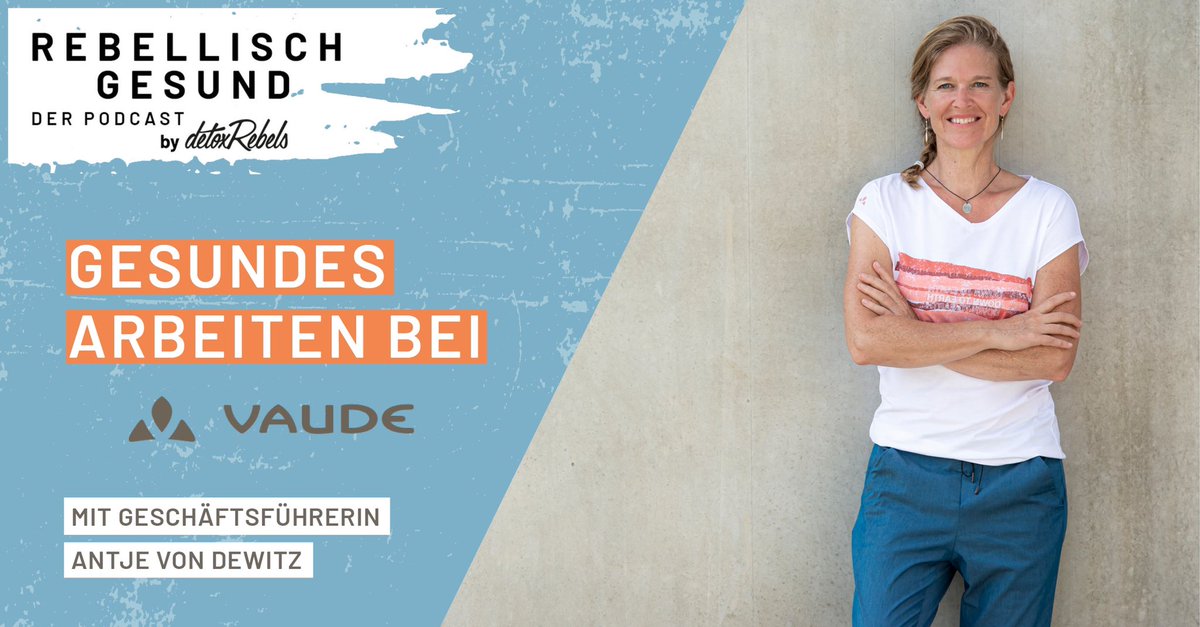 detoxrebels's tweet image. #NachhaltigesWirtschaften mit Fokus auf #Gesundheit der Mitarbeiter:innen kann gelingen: Über 110 Mio. Euro Umsatz! Wie @VAUDE_sport u.a. Ergebnis vor Präsenz &amp;amp; #Vertrauen vor Kontrolle lebt, erfährst du in der neuen #RebellischGesund-Podcastfolge: spoti.fi/37gO9H5 #vaude
