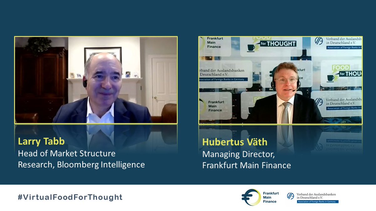 Frankfurt Main Finance On Twitter Live Now Larry Tabb Ltabb Head Of Market Structure Research At Bloomberg Intelligence Speaking On Shortselling Benefit Or Bane A Focus On Us Equity Markets At