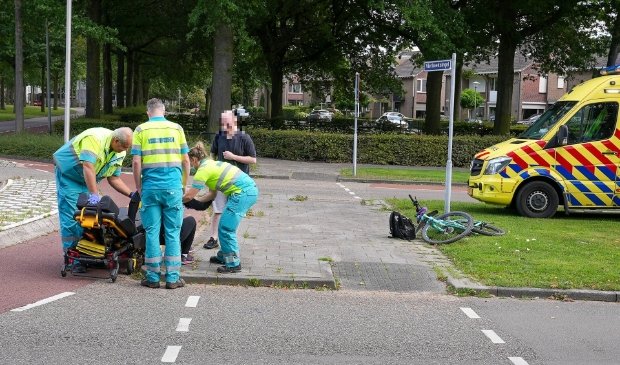 Fietsster gewond bij ongeval op Vierhoeksingel