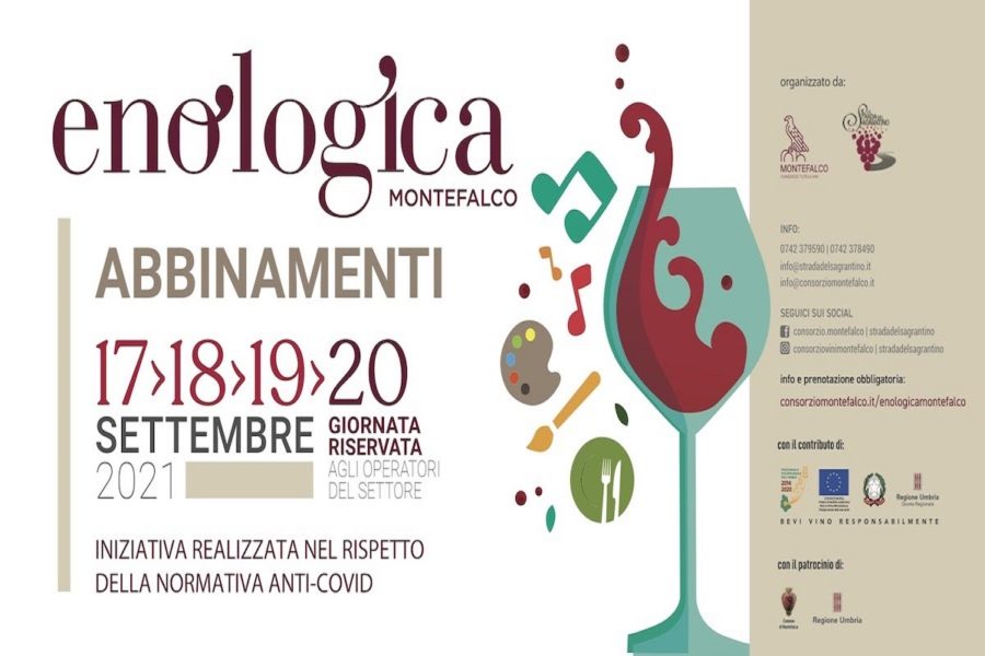 A #Montefalco, 17-20 settembre
Torna in presenza Enologica- Abbinamenti, un appuntamento dedicato ai #vini #DOC della zona di Montefalco e #Spoleto con in programma esperienze da vivere, degustazioni e laboratori.
scopri di più bit.ly/3kdw9nZ
#umbria #Evento