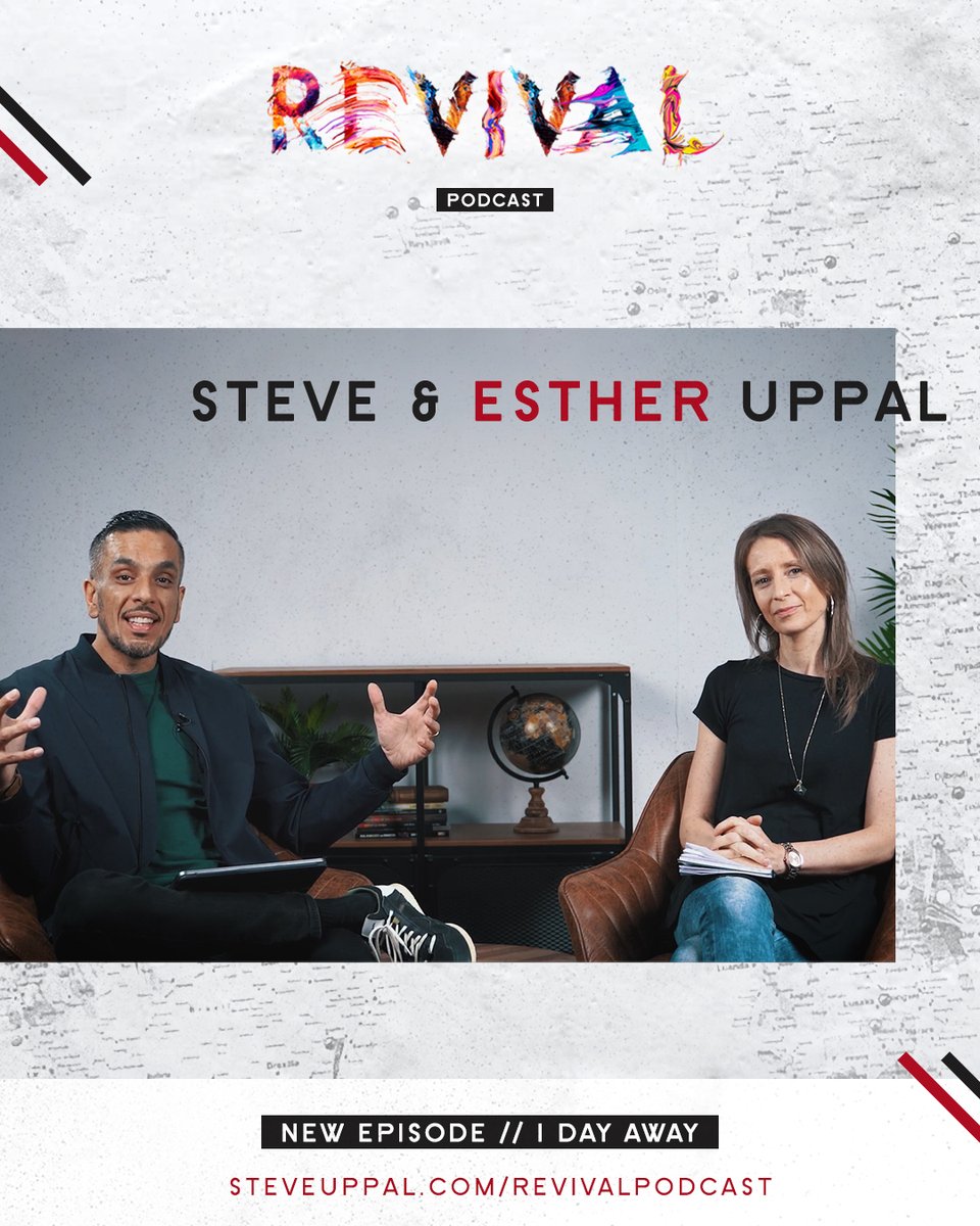 In this last episode of the series, join myself and Esther as we delve into our journey as well as discovering the gift of the apostolic and the prophetic working together.
-
To find out where to watch/listen visit my website: steveuppal.com/revivalpodcast
-
#RevivalPodcast #Revival