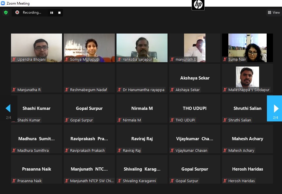 ManipalTccp's tweet photo. Sessions on WHO FCTC Article 5.3 and Tobacco Pack Warnings on the occasion of virtual stakeholder engagement meeting. Thank you delegates and participants for your kind support @GCRF_TCCP @MAHE_Manipal @MuralidharKulk8 @uk_mrc https://t.co/VGuoEEm0SJ