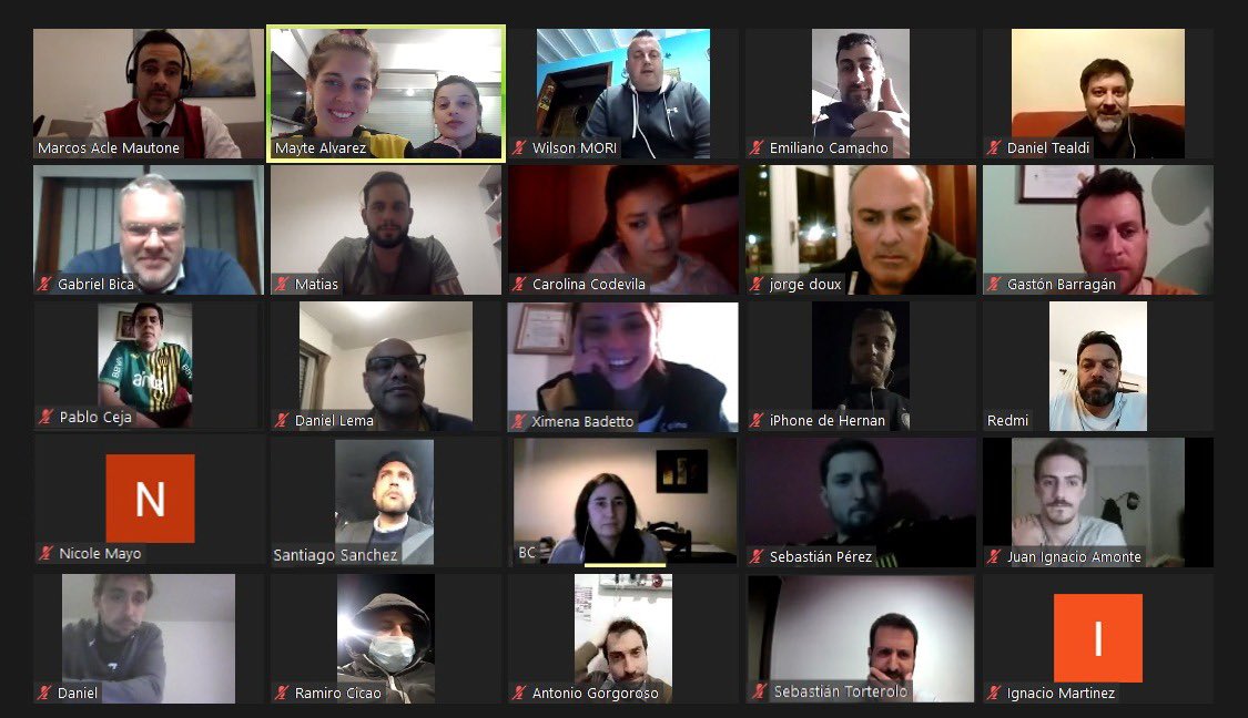 Ayer, llevamos a cabo otra instancia de zoom con la agrupación, para hacer una puesta a punto con todo lo realizado en el Club hasta el momento, y planificando lo que se viene.
Muchas gracias a todos por sumarse.