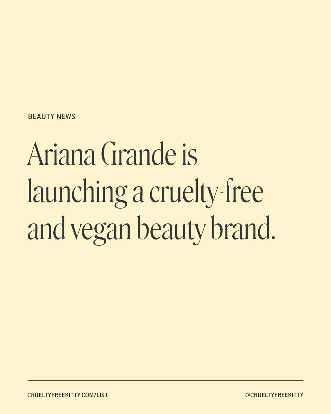 Cruelty Free Kitty on X