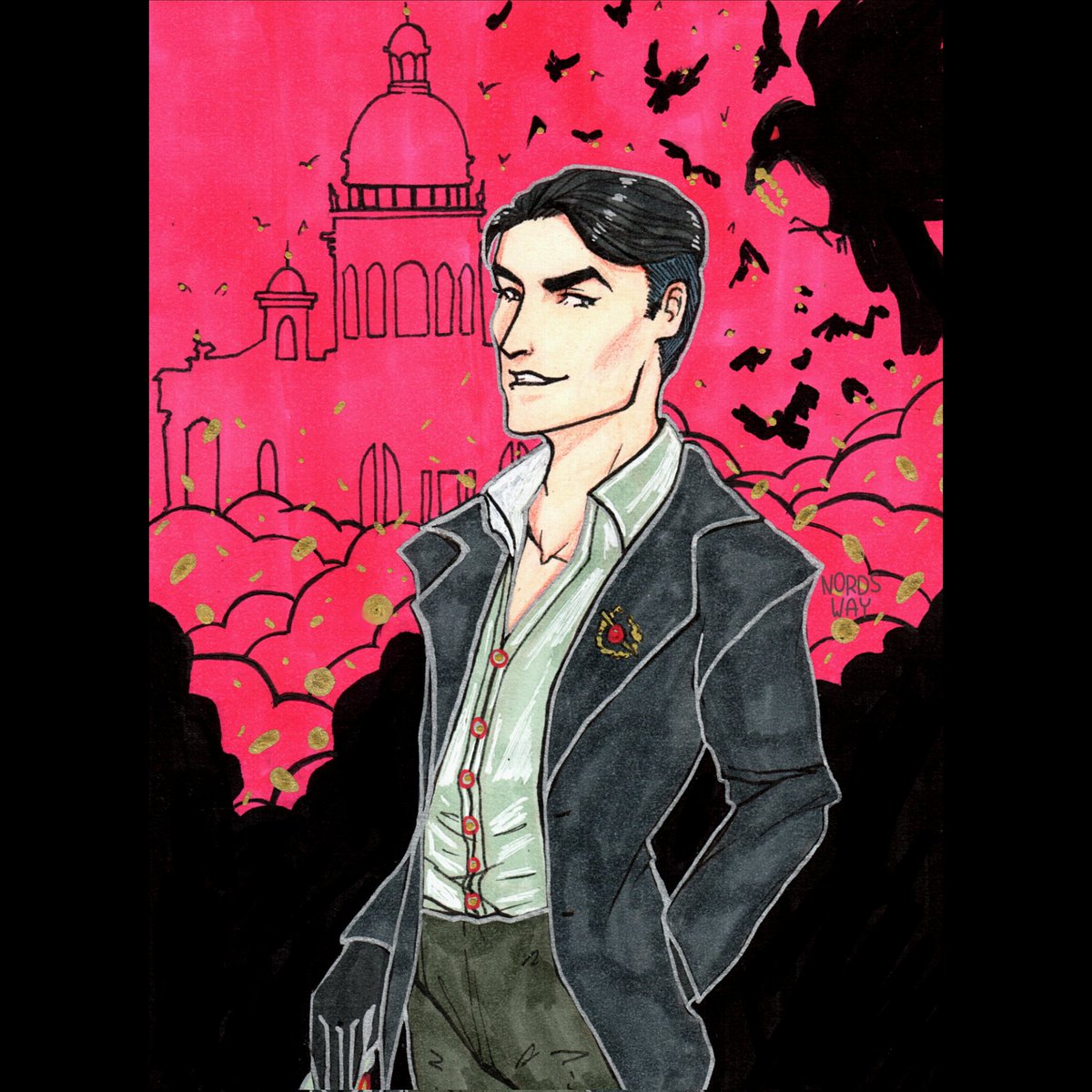 Nordsway's tweet photo. Кому нужен Дарклинг в "Тени и кости", когда есть Каз Бреккер? 💔  #shadowandbone #sixofcrows #sixofcrowsfanart #shadowandboneart #sixofcrowsart #kazbrekker #leighbardugo #crookedkingdom #теньикость #шестёркаворонов #казбреккер #продажноекоролевство #Nordsway #illustration https://t.co/faSg8QuJy3