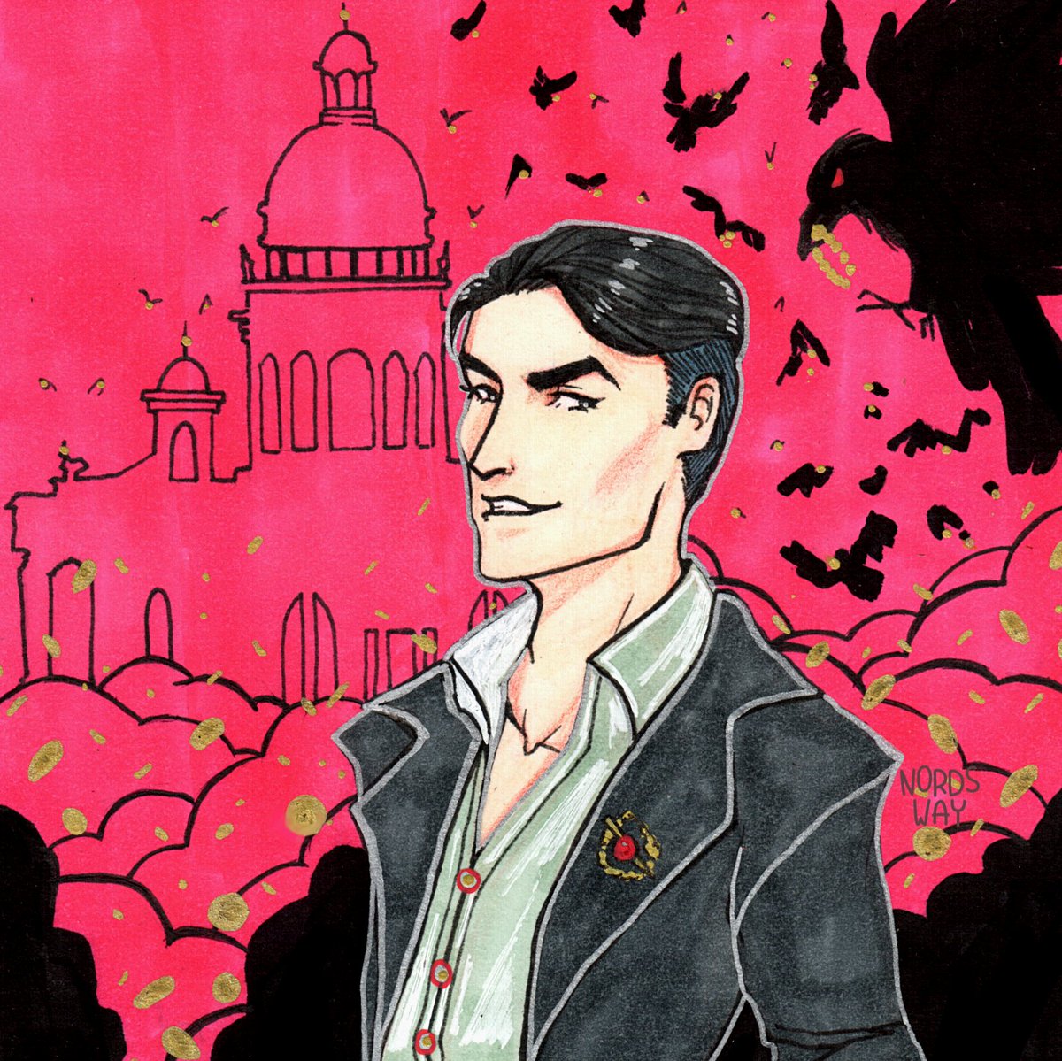 Nordsway's tweet photo. Кому нужен Дарклинг в "Тени и кости", когда есть Каз Бреккер? 💔  #shadowandbone #sixofcrows #sixofcrowsfanart #shadowandboneart #sixofcrowsart #kazbrekker #leighbardugo #crookedkingdom #теньикость #шестёркаворонов #казбреккер #продажноекоролевство #Nordsway #illustration https://t.co/faSg8QuJy3