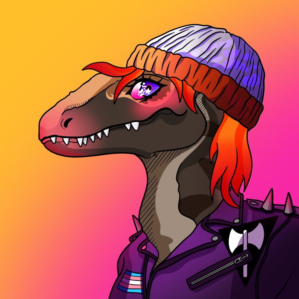 Fat_Baby_NFT's tweet photo. Look at this good looking intersectional feminist &amp; transgender rights supporter Clever Girl!!!

I am giving her away to 1 lucky winner!

🚀Follow @CleverGirlsNFT &amp; @NftFat 
🚀Like &amp; RT
🚀Tag 3 Clever Friends
🚀Be kind to others

The winner will be announce in 48 hours! 🦖🚀🌕 https://t.co/DLMcxZUAlb