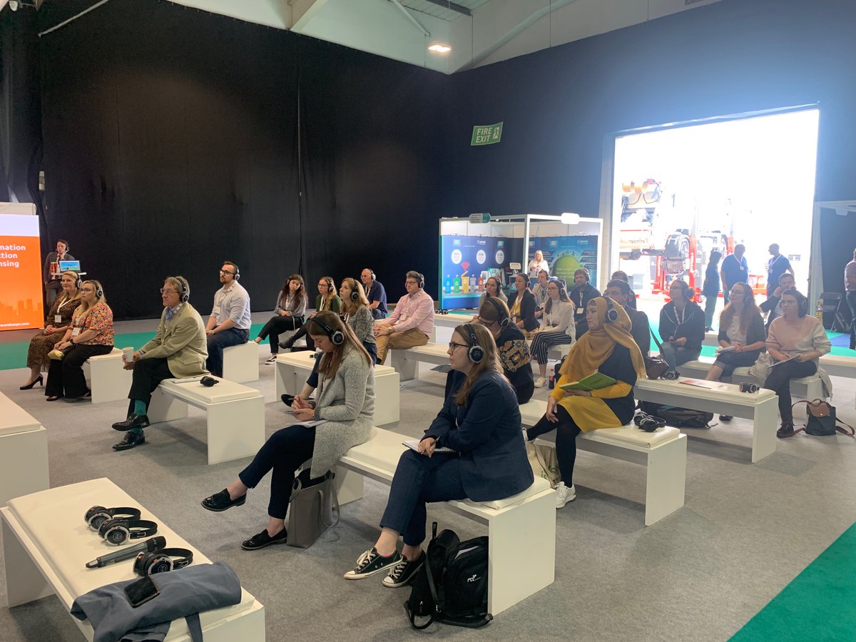 We are LIVE for Communications session in the LA Conference Theatre with a full house, come down and listen in!